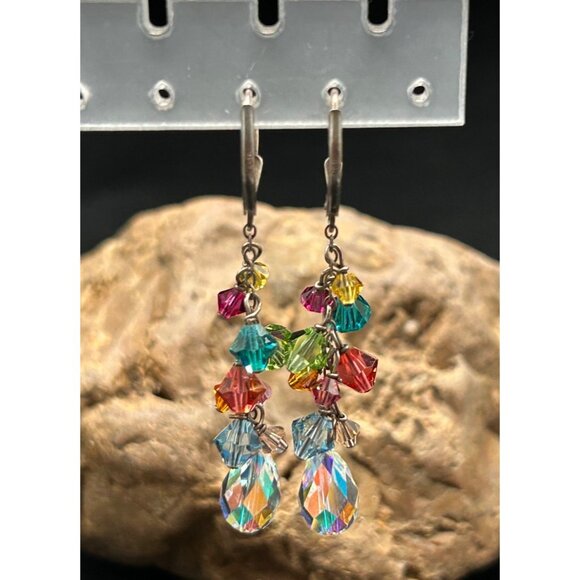 Fruits of the Holy Spirit Silver Earrings, Confirmation First Communion Galatian - Picture 3 of 5